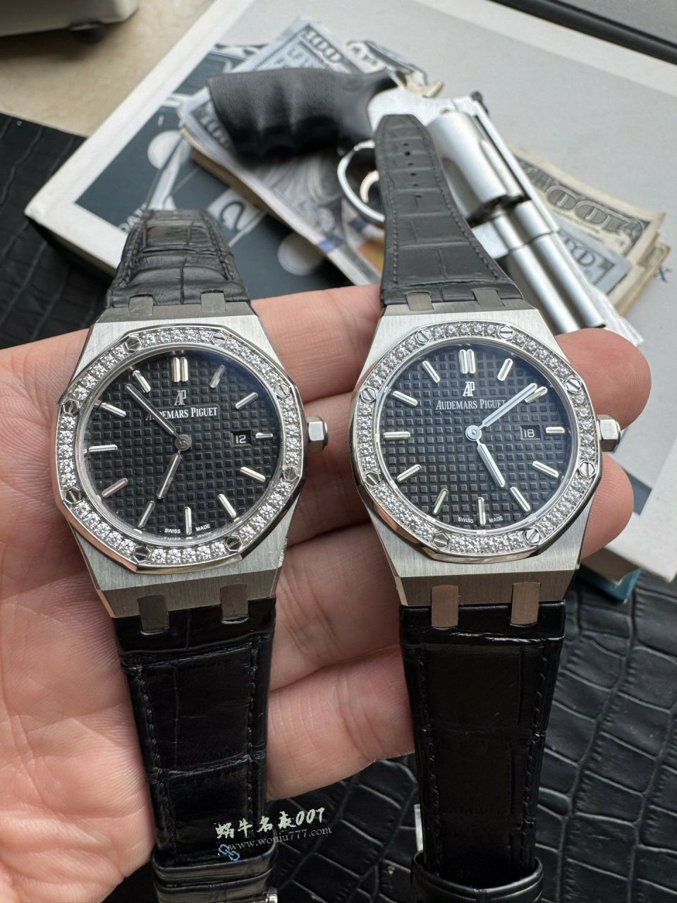 V7 Factory Audemars Piguet Royal Oak TOP clone  Women watch67651ST.ZZ.D002CR.01 watches  / AP306