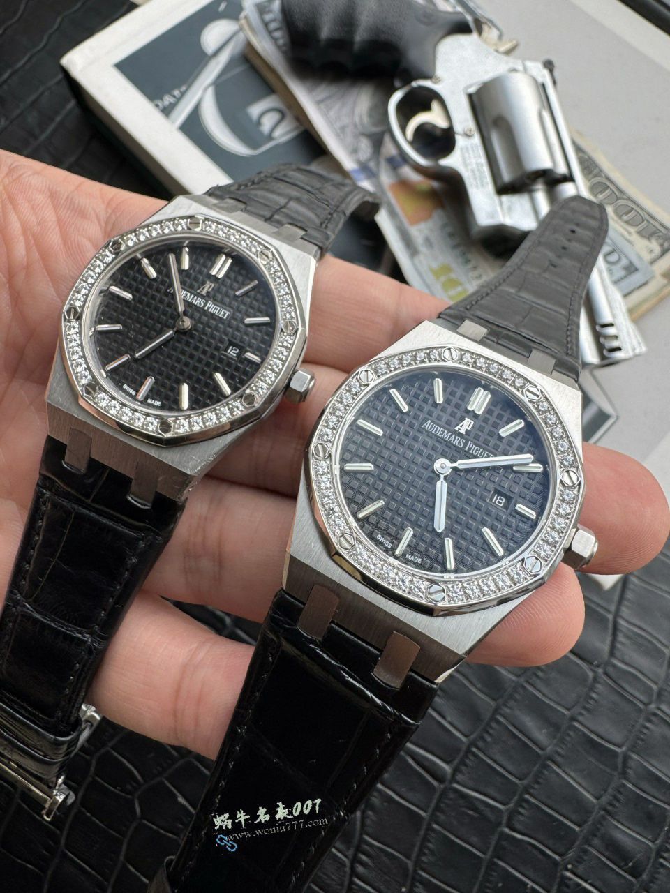 V7 Factory Audemars Piguet Royal Oak TOP clone  Women watch67651ST.ZZ.D002CR.01 watches  / AP306