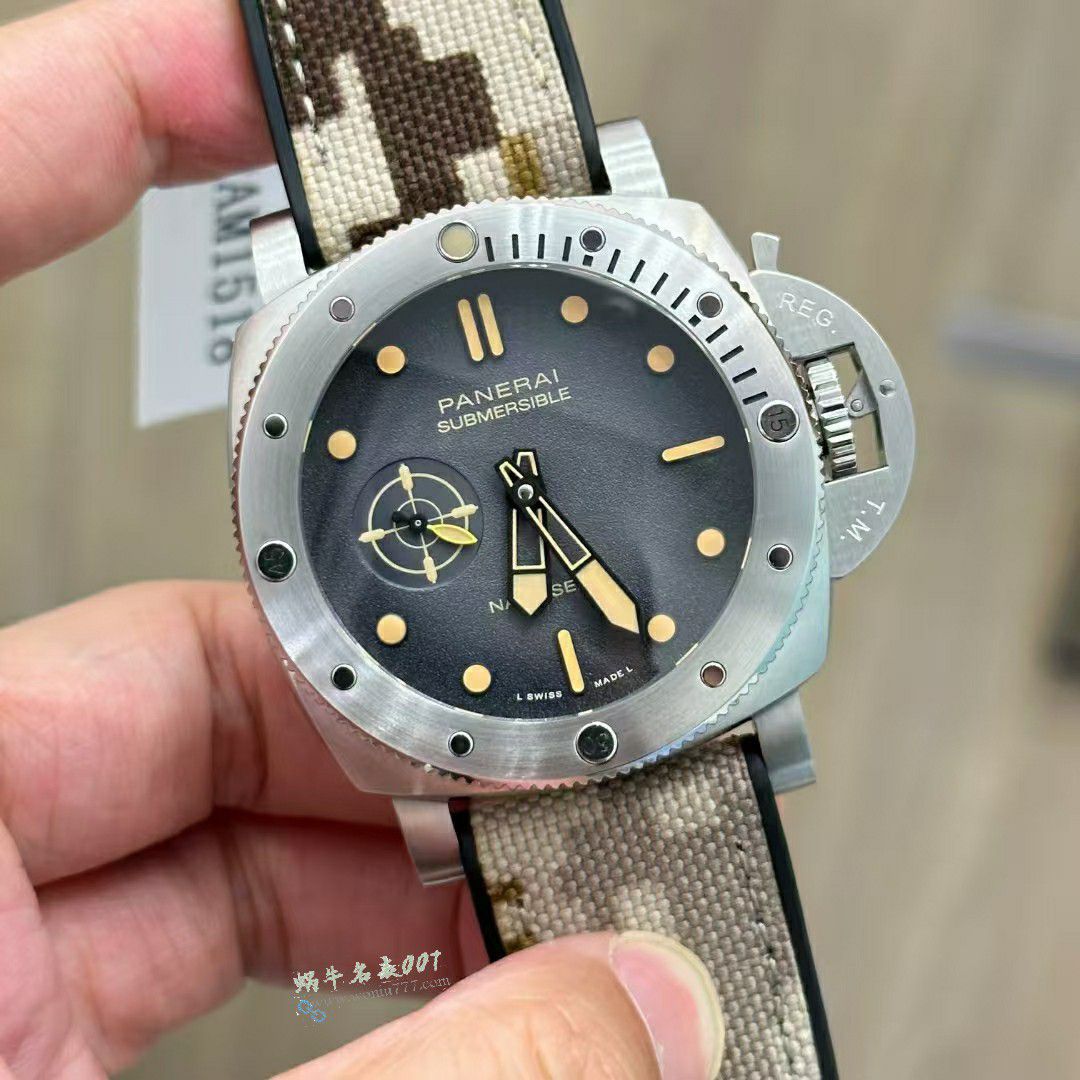 VS Panerai SUBMERSIBLE  QuarantaQuattro Navy SEALs PAM01518 clone watch / VSPAM1518