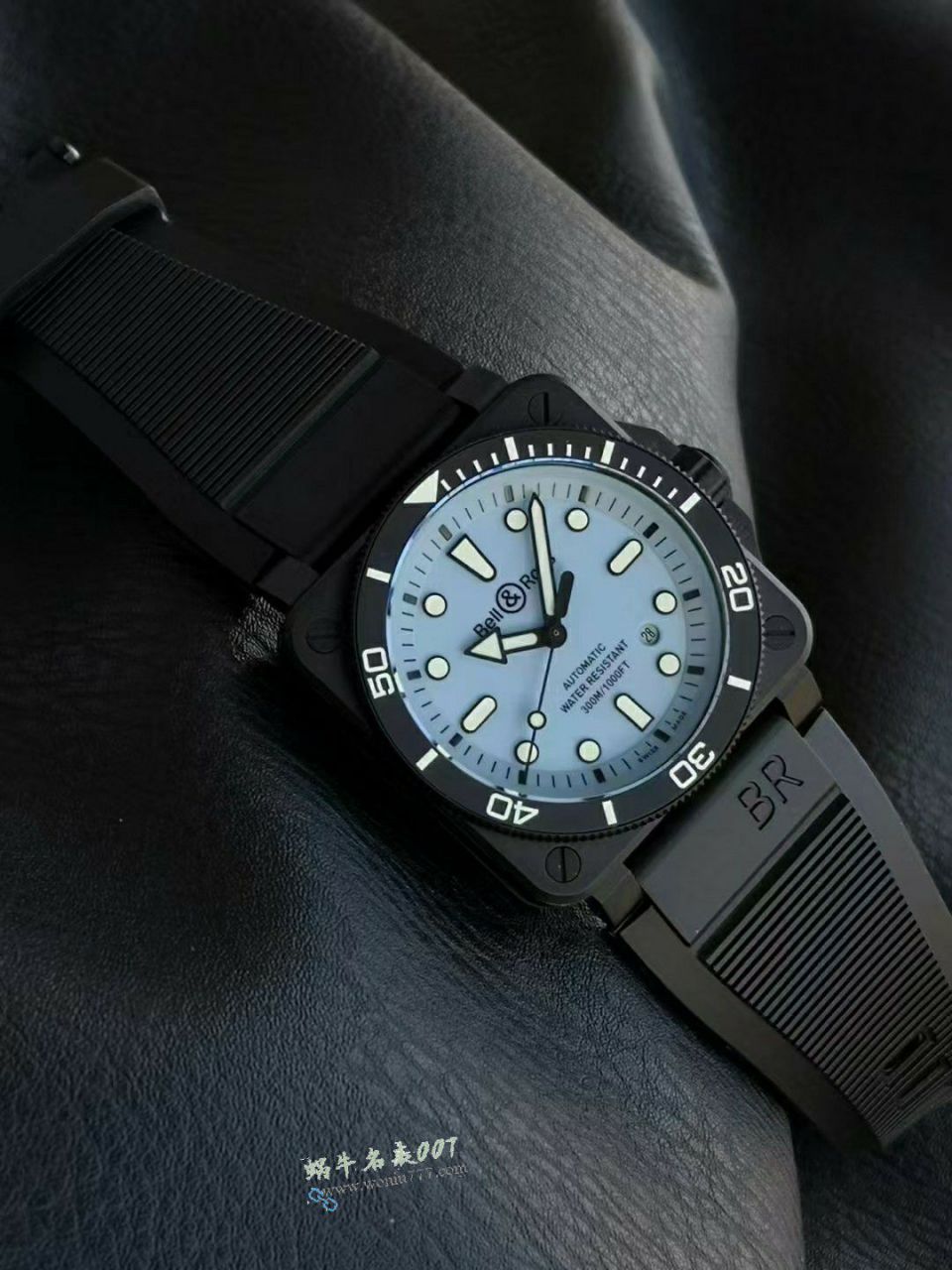 M+100% clone  Bell & Ross INSTRUMENTS series BR03A-D-LM-CE/SRB watches  / BR060