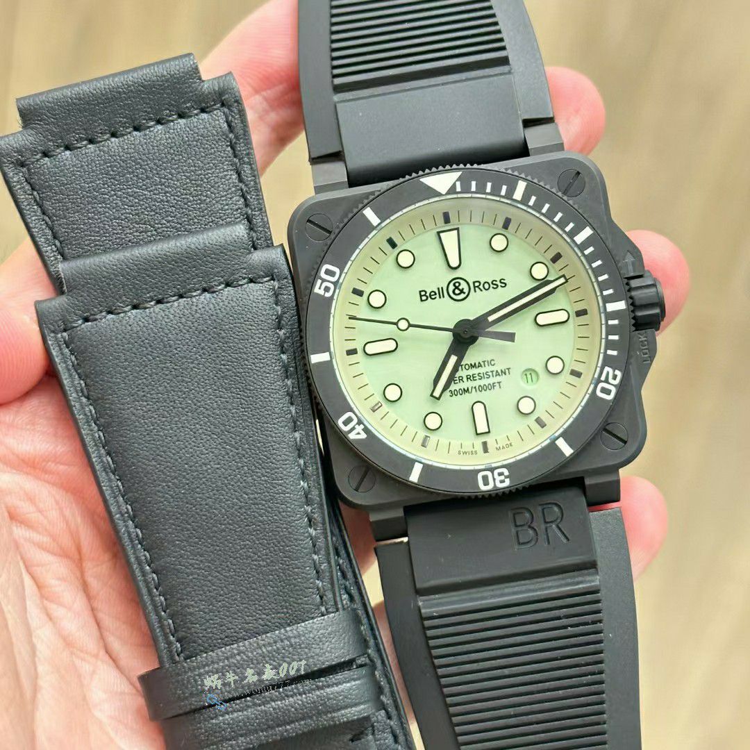 M+ Bell & Ross 100% clone watch INSTRUMENTS series BR0392-D-C5-CE/SRB watches  / BR061