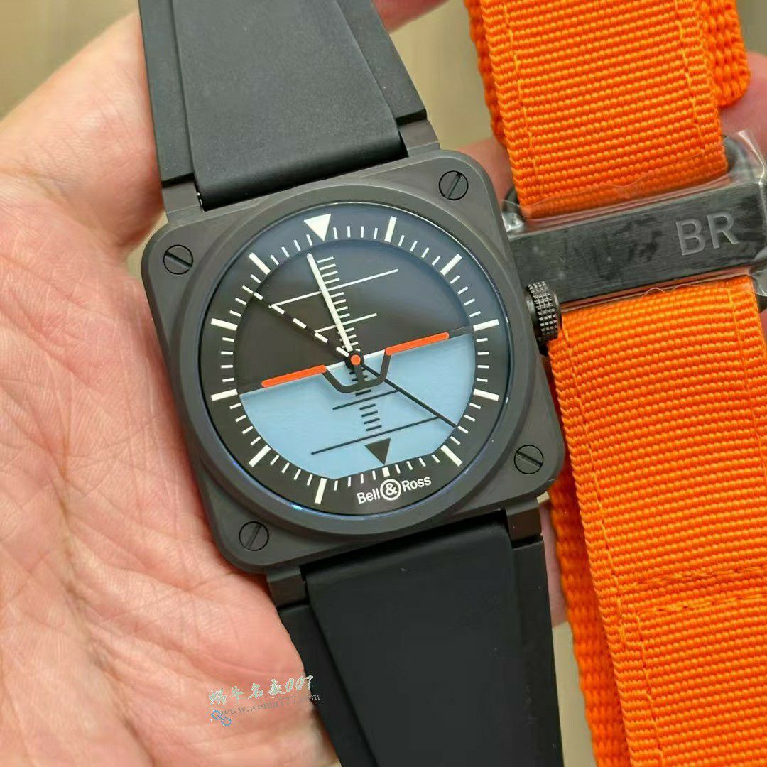 M+ Factory TOP clone  Bell & Ross INSTRUMENTS series BR03A-HRZ-CE watches  / BR062
