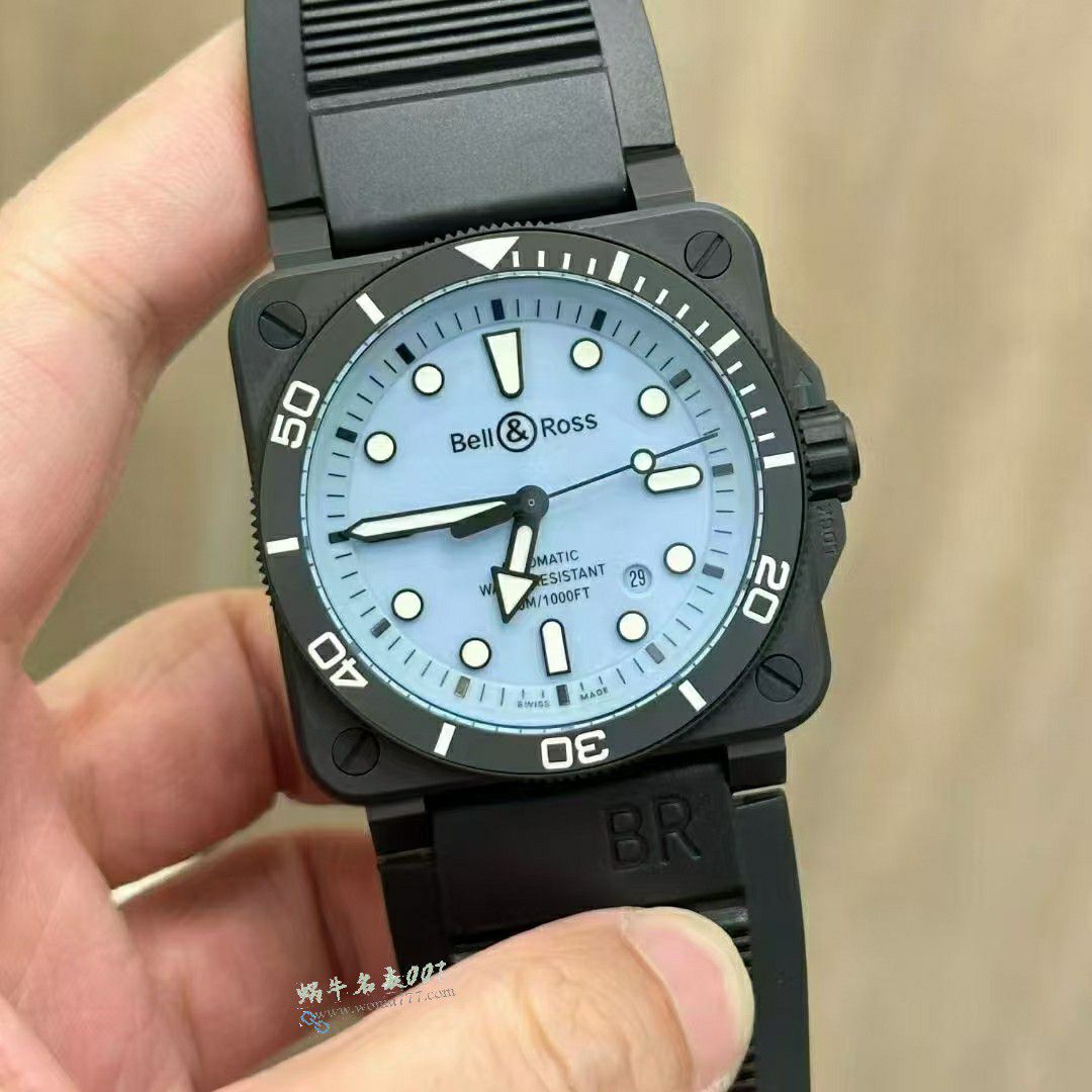 M+ Factory TOP clone  Bell & Ross INSTRUMENTS series BR03A-HRZ-CE watches  / BR062