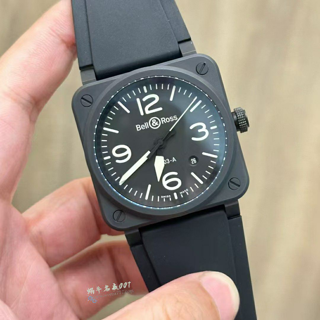 M+  clone  Bell & Ross INSTRUMENTS series BR03A-CPS-CE/SRB watches  / BR063