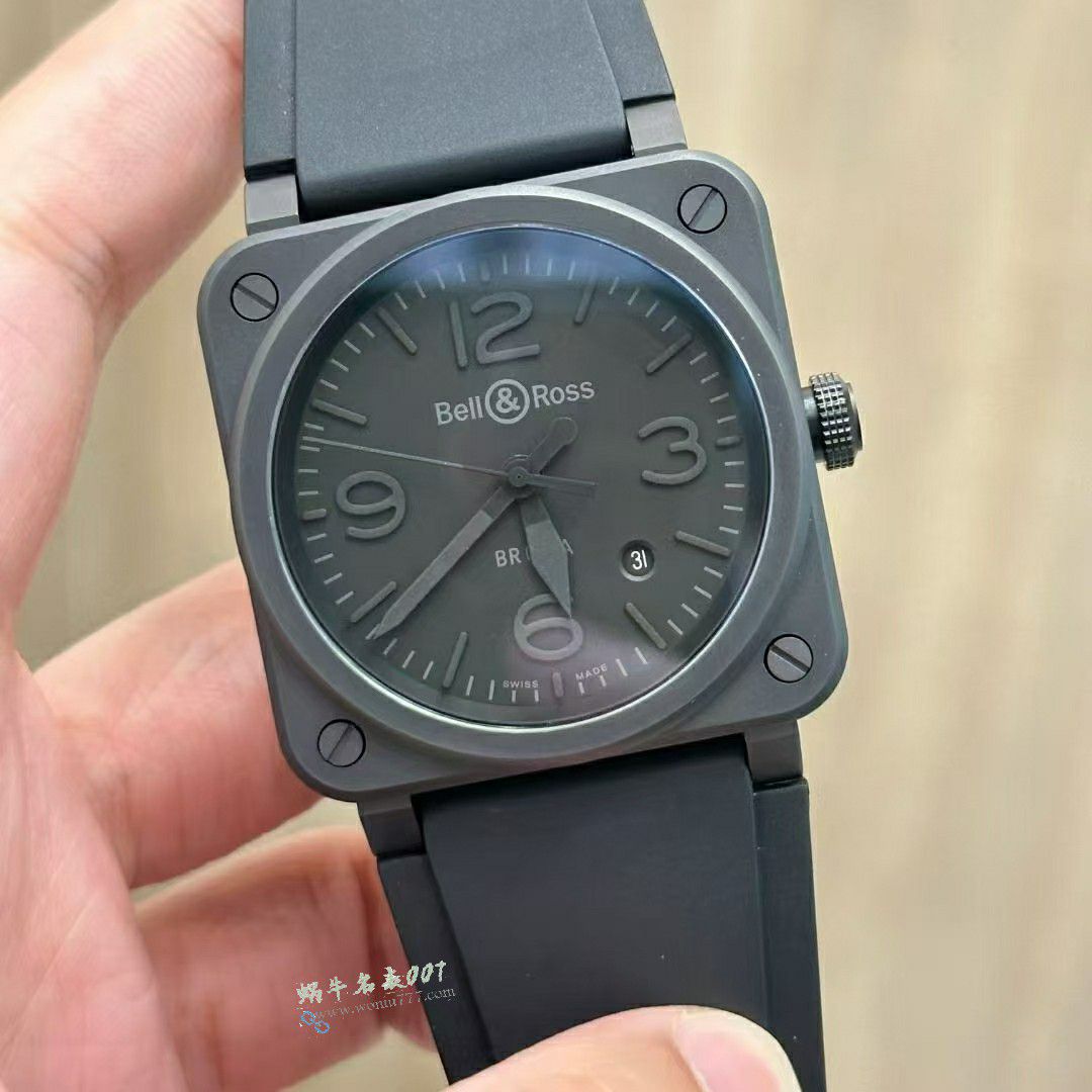M+  clone  Bell & Ross INSTRUMENTS series BR03A-CPS-CE/SRB watches  / BR063