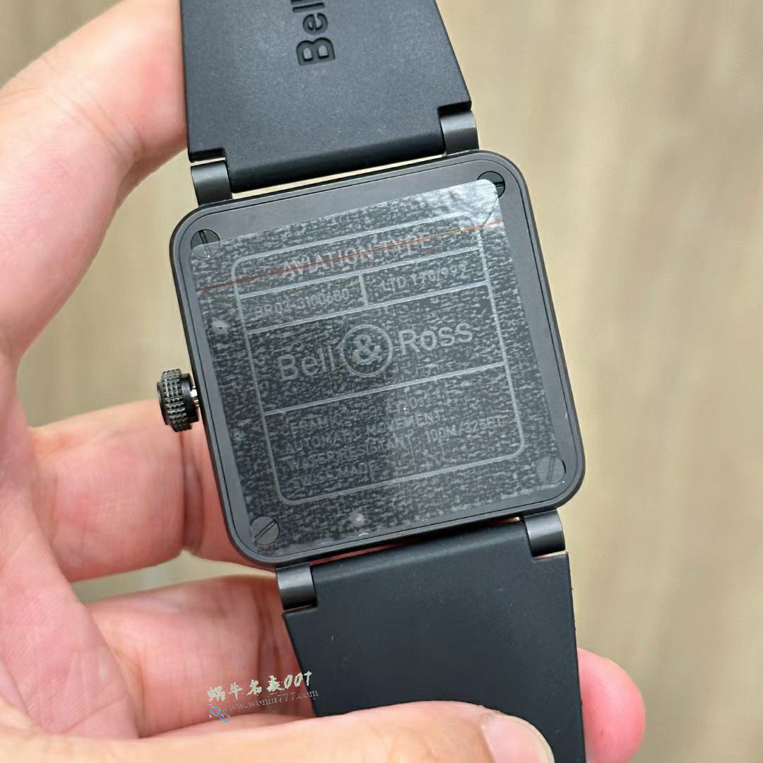 M+ best clone  Bell & Ross INSTRUMENTS series BR03A-BL-CE/SRB watches  / BR065