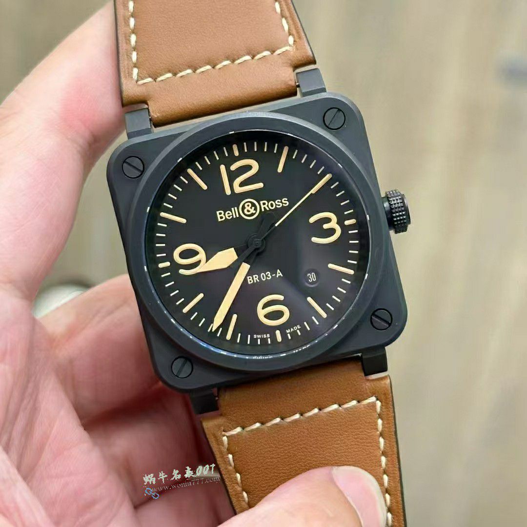M+ Bell & Ross 100% clone watch INSTRUMENTS series BR03A-HER-CE/SCA watches  / BR066