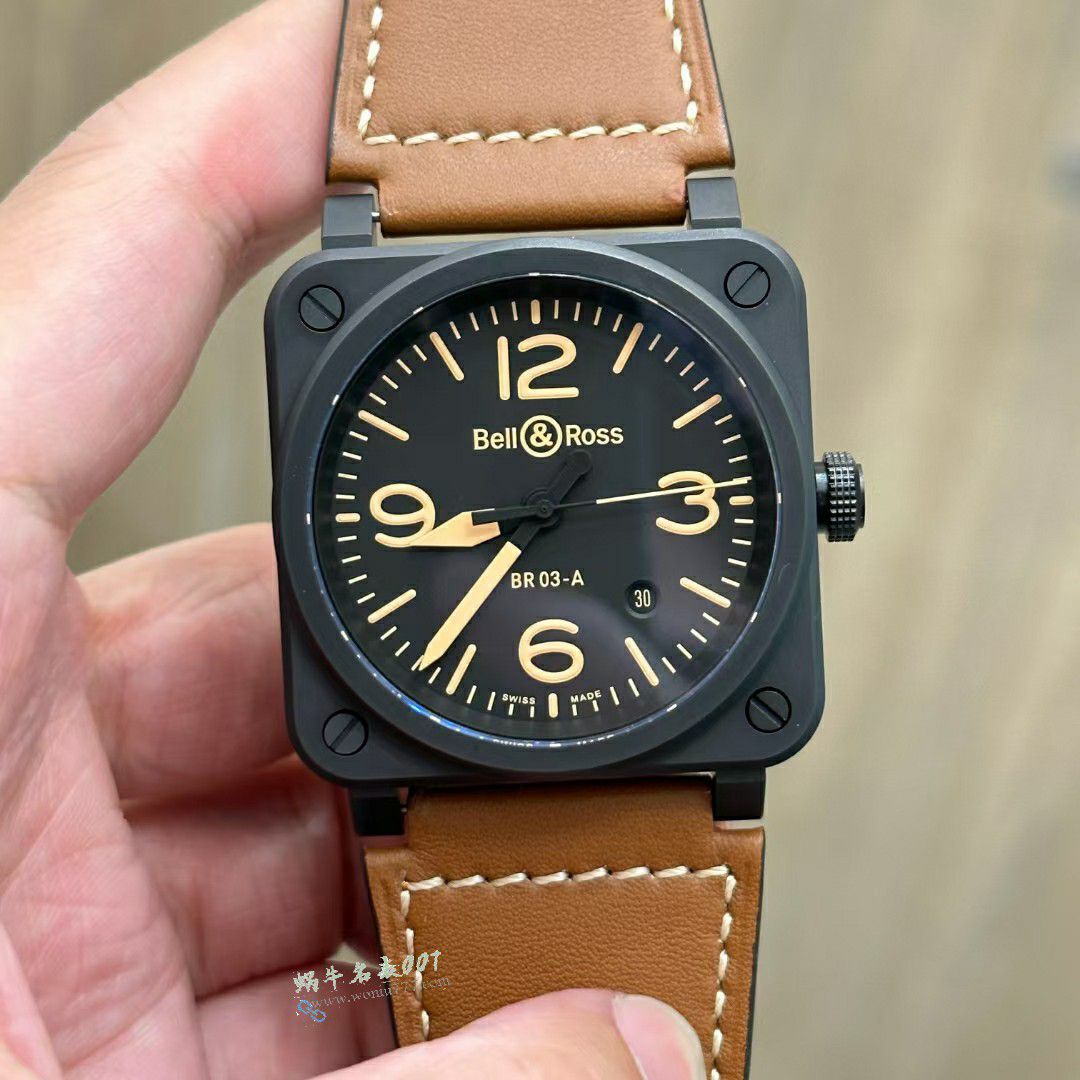 M+ Bell & Ross 100% clone watch INSTRUMENTS series BR03A-HER-CE/SCA watches  / BR066