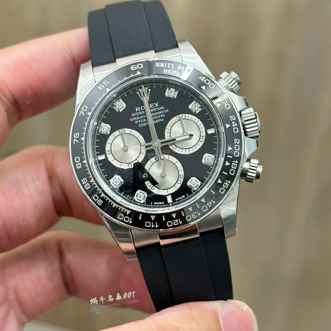 VS best Matching weight version  Version  Rolex Daytona  series m126506-0002 clone watches ( ice  blue Daytona) / R970