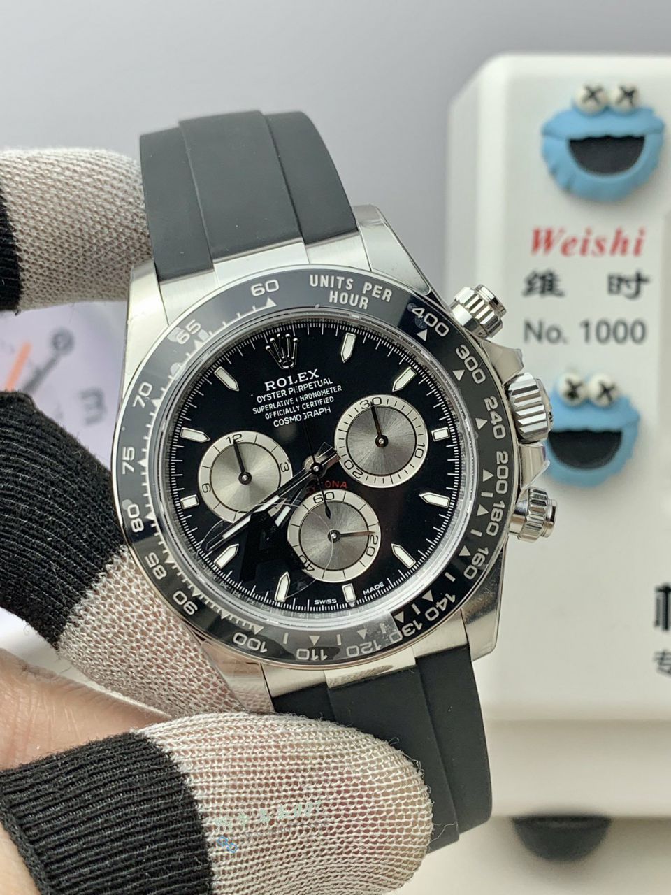 VS Matching weight version  Petit Le Mans 迪 Rolex Daytona 100% clone watch m126519ln-0002 watches  / R972