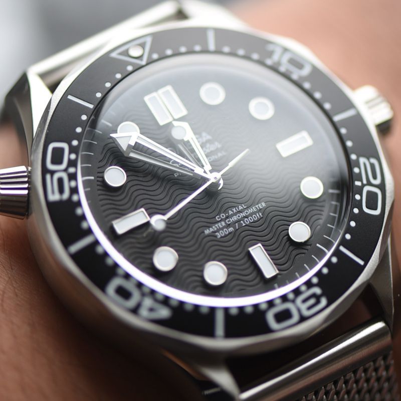 VS Omega  No calendar  Seamaster 300 meters TOP clone watch210.30.42.20.01.010 watches 