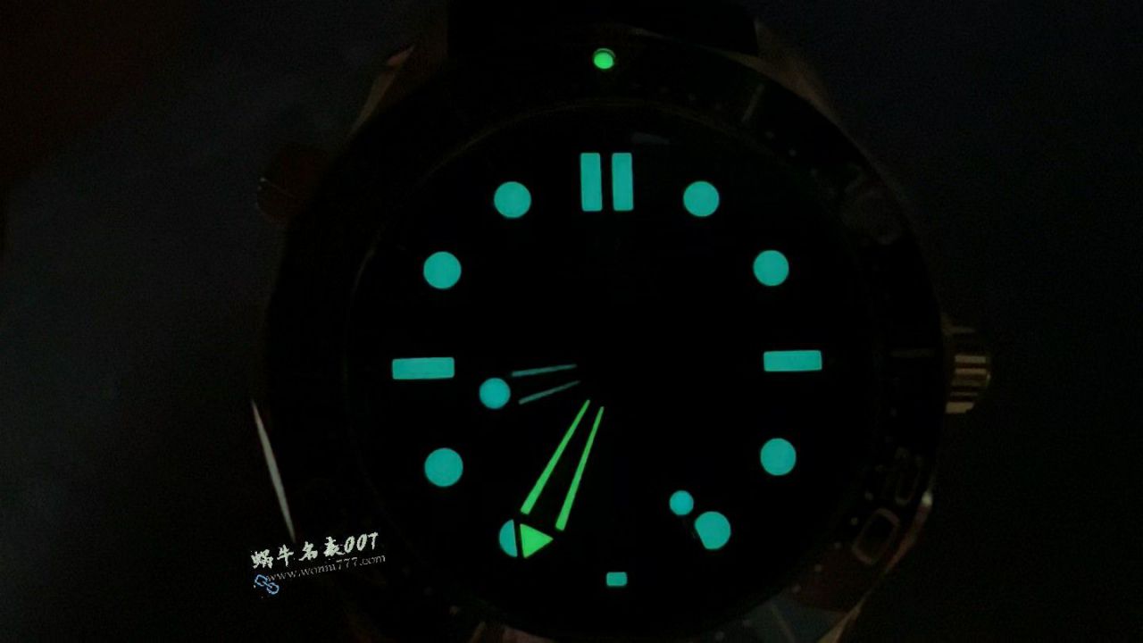 VS Omega Seamaster 300 meters Green Grass Guangzhou clone watch210.62.42.20.10.001 watches  / VS822