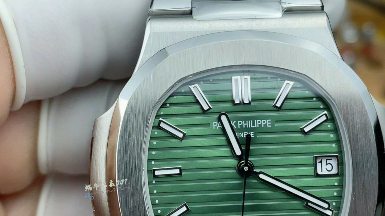 【 Video review 】3K Customized movement Patek Philippe Green  Nautilus 100% clone 5711/1A-014 watch / BD386