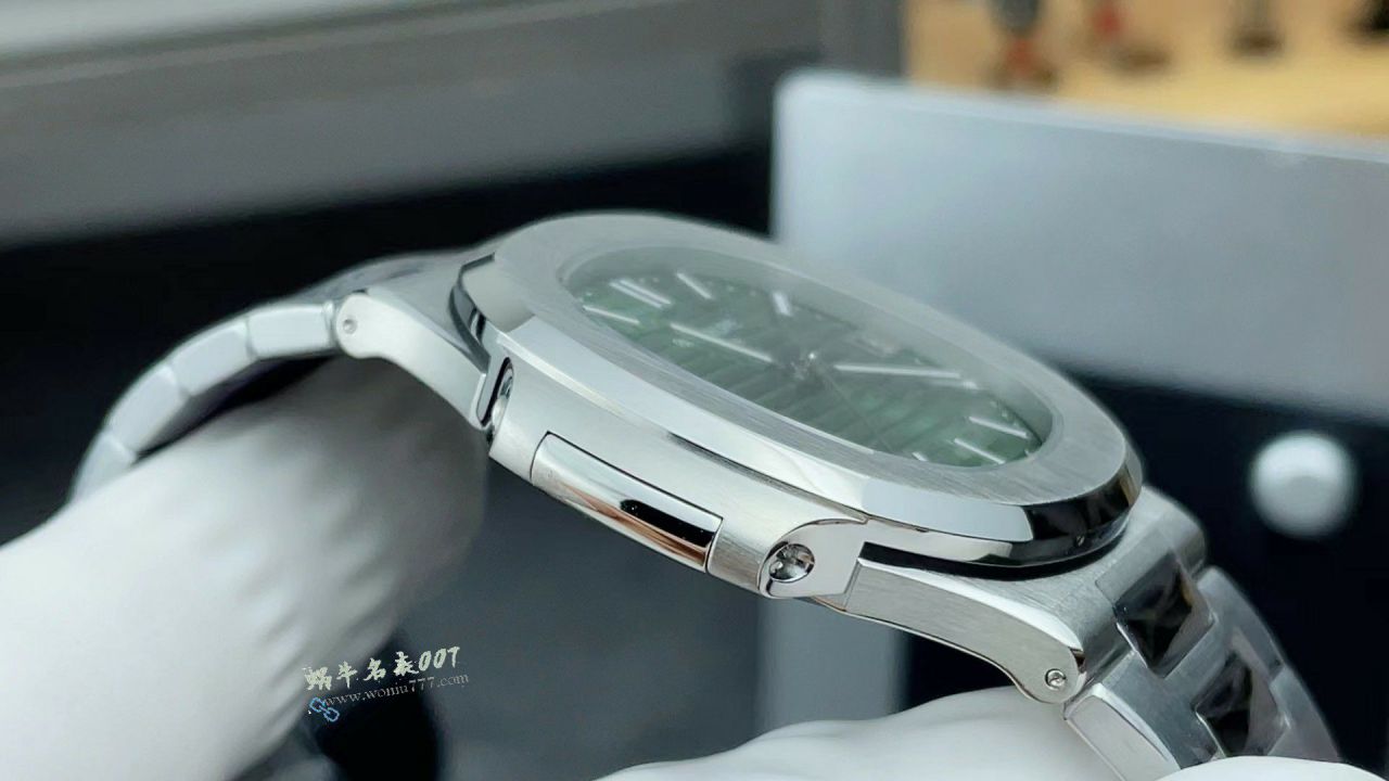 【 Video review 】3K Customized movement Patek Philippe Green  Nautilus 100% clone 5711/1A-014 watch / BD386