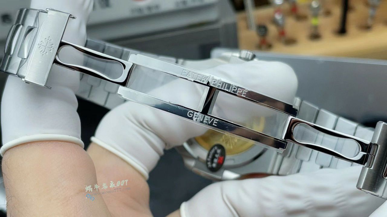 【 Video review 】3K Customized movement Patek Philippe Green  Nautilus 100% clone 5711/1A-014 watch / BD386
