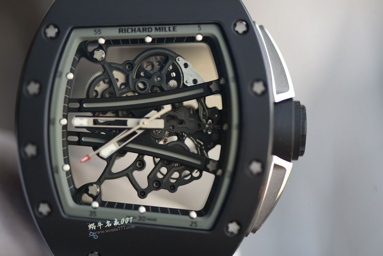   RICHARD MILLE  super  clone watch VAUCHER movement RM 61-01 BLACK watches  / RM061A