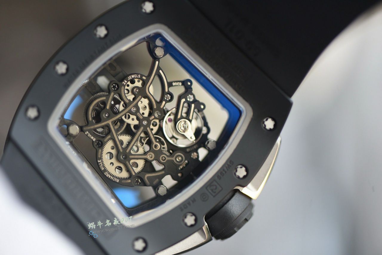   RICHARD MILLE  super  clone watch VAUCHER movement RM 61-01 BLACK watches  / RM061A