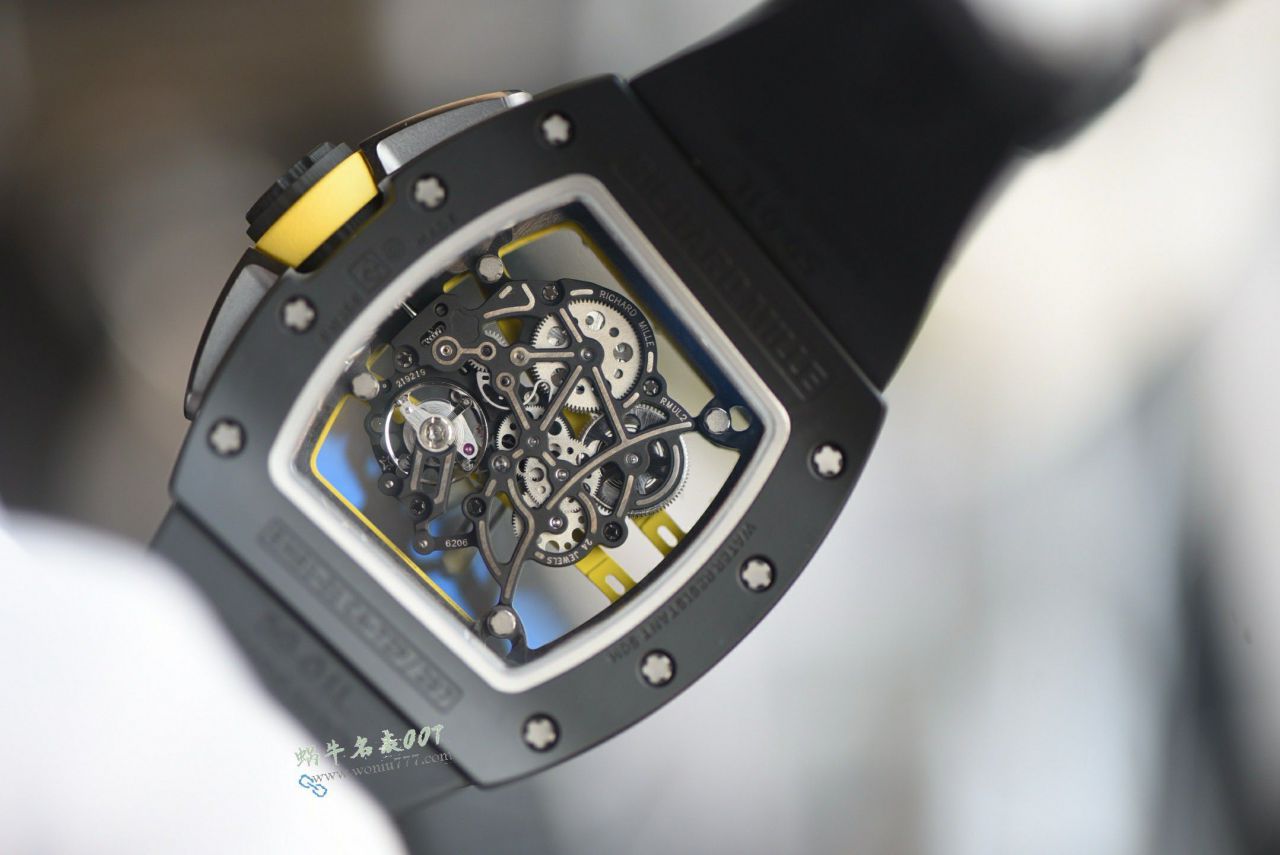   RICHARD MILLE  super  clone watch VAUCHER movement RM 61-01 BLACK watches  / RM061A