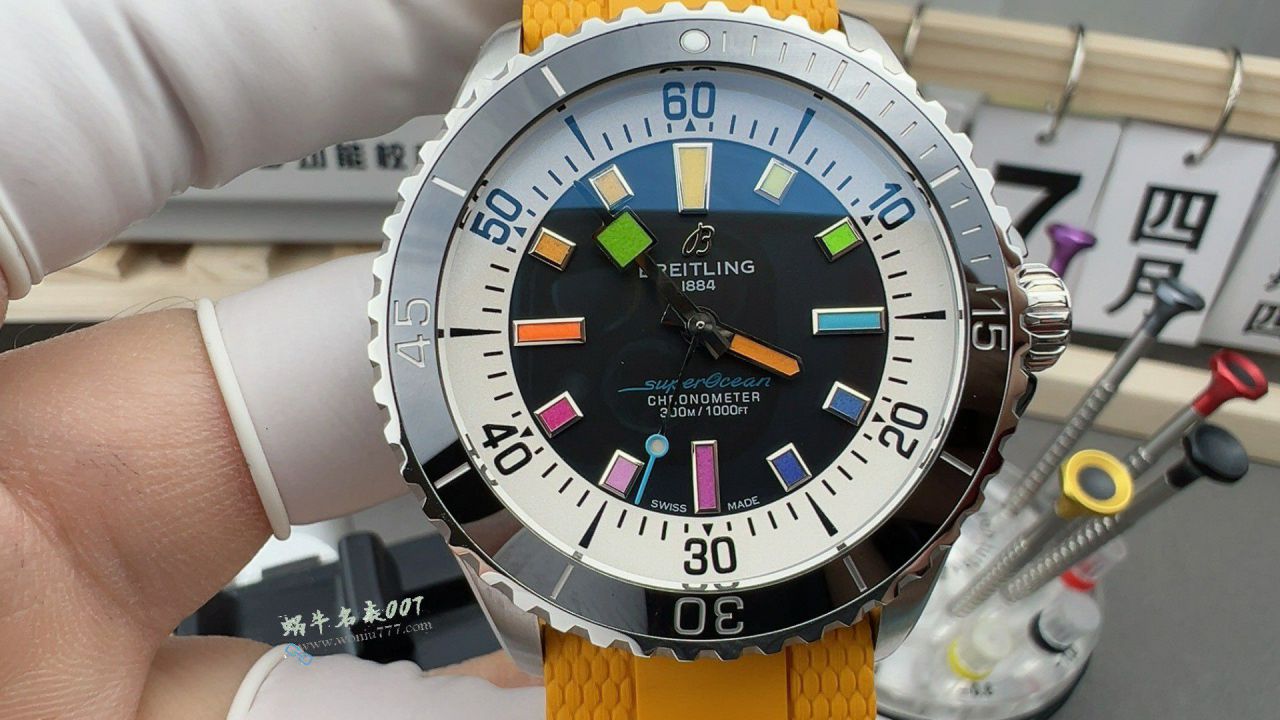 BLS Breitling Rainbow  super  ocean  series   clone watch websiteA17375211B2S1 watches  / BL211