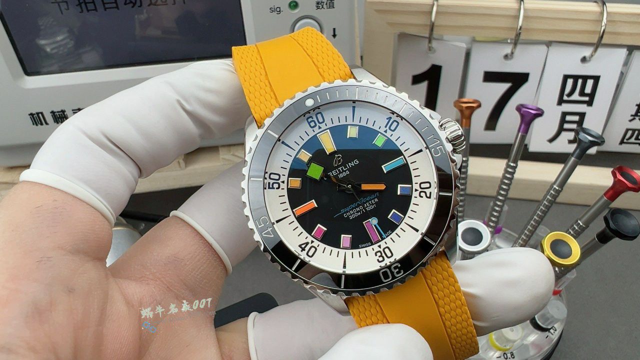 BLS Breitling Rainbow  super  ocean  series   clone watch websiteA17375211B2S1 watches  / BL211