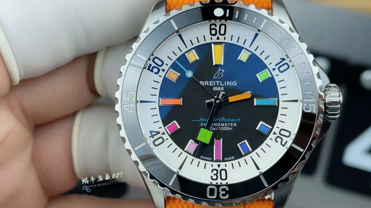 BLS Breitling Rainbow  super  ocean  series   clone watch websiteA17375211B2S1 watches  / BL211