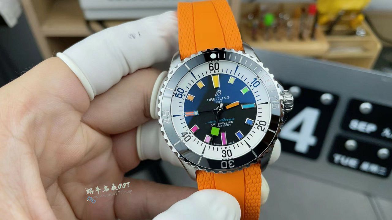 BLS Breitling Rainbow  super  ocean  clone watchA17375211B2S3 watches  / BL213