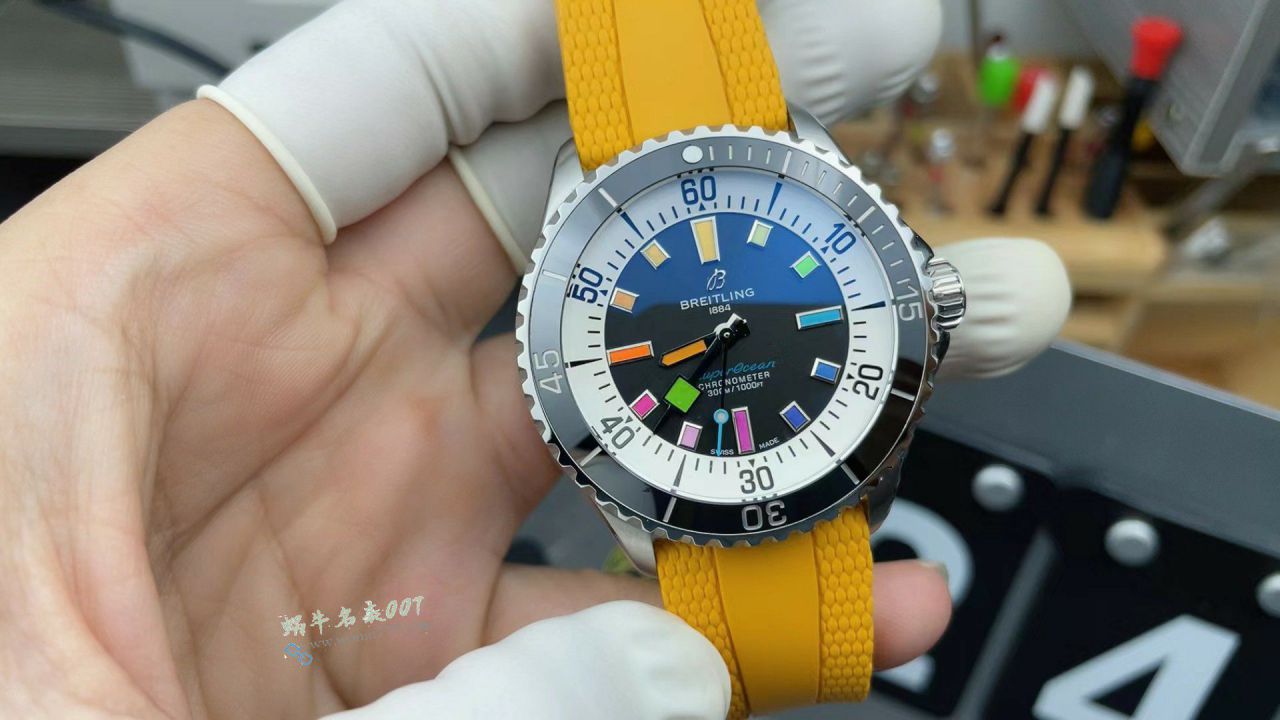 BLS Breitling Rainbow  super  ocean  series   clone watch websiteA17375211B2S1 watches  / BL211