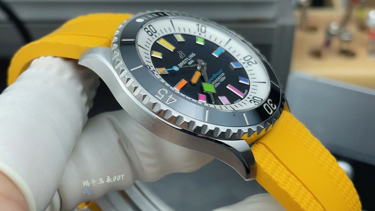 BLS Breitling Rainbow  super  ocean  clone watchA17375211B2S3 watches  / BL213