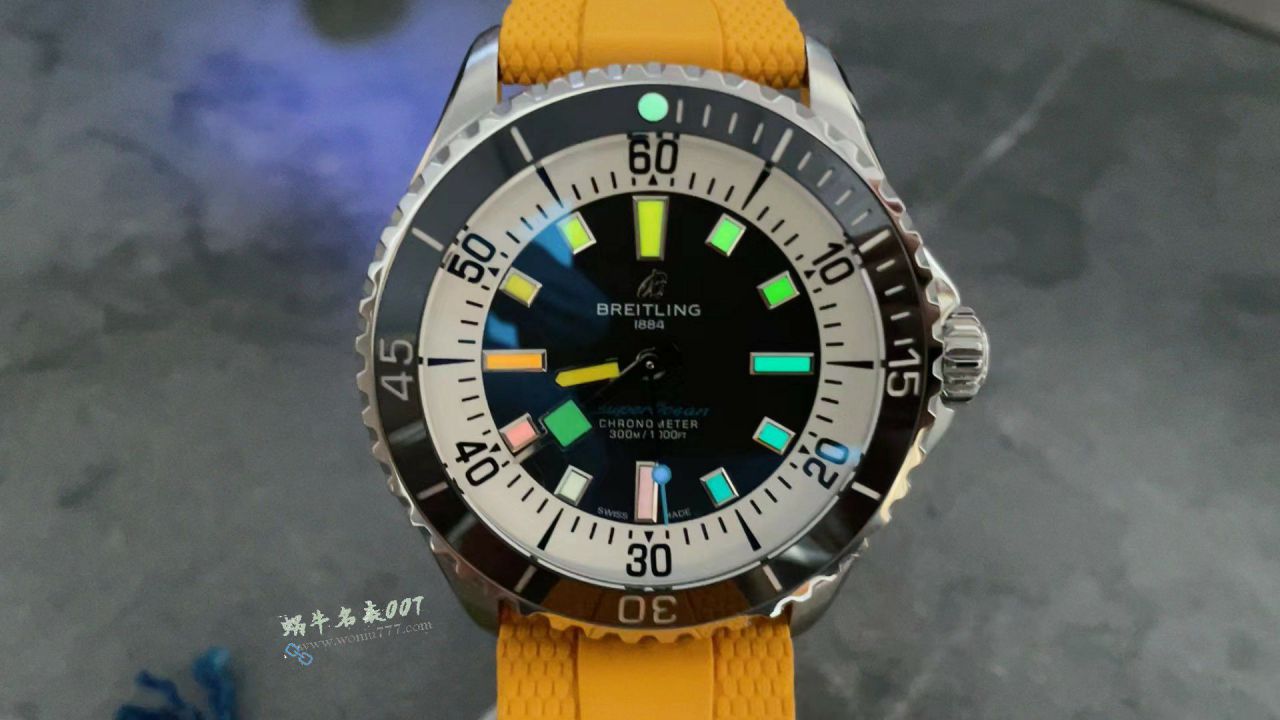 BLS Breitling Rainbow  super  ocean  series 100% clone watch websiteA17375211B2S4 watches  / BL212