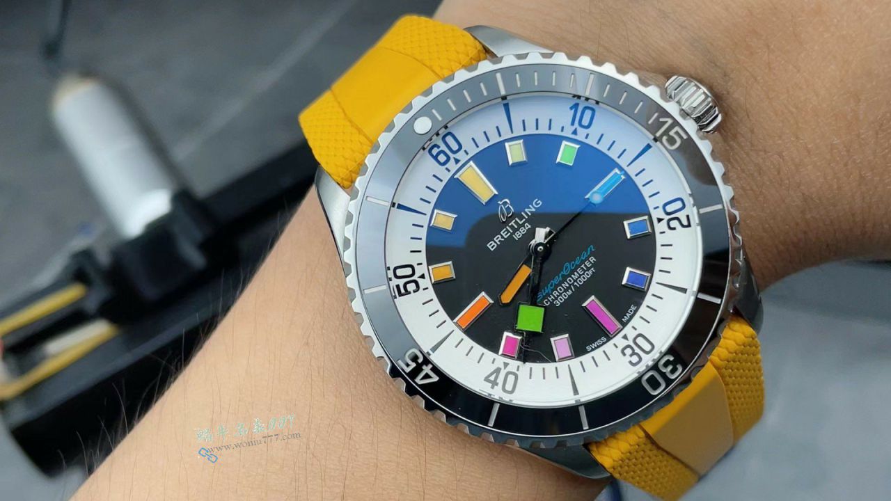 BLS Breitling Rainbow  super  ocean  clone watchA17375211B2S3 watches  / BL213