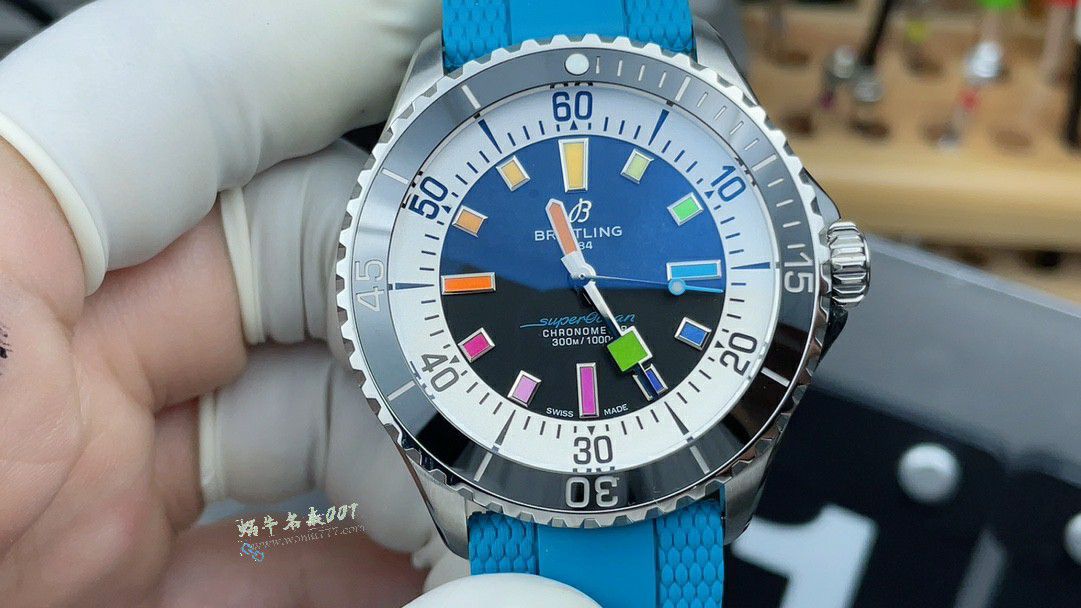BLS Breitling Rainbow  super  ocean  clone watchA17375211B2S3 watches  / BL213