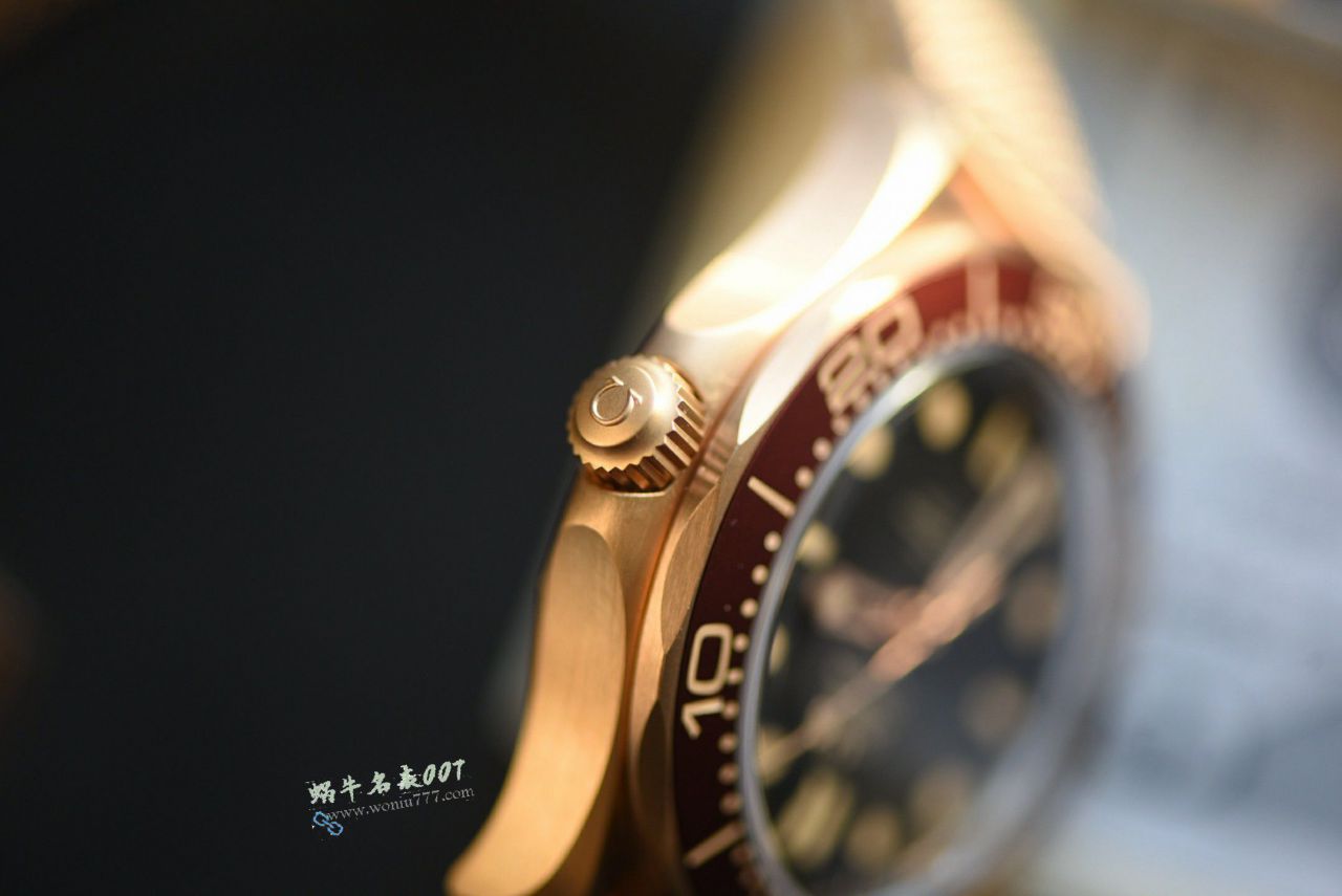 VS Omega 007  Seamaster 300  bronze gold  No Time to Die  clone watch210.90.42.20.01.003 watches  / VS828