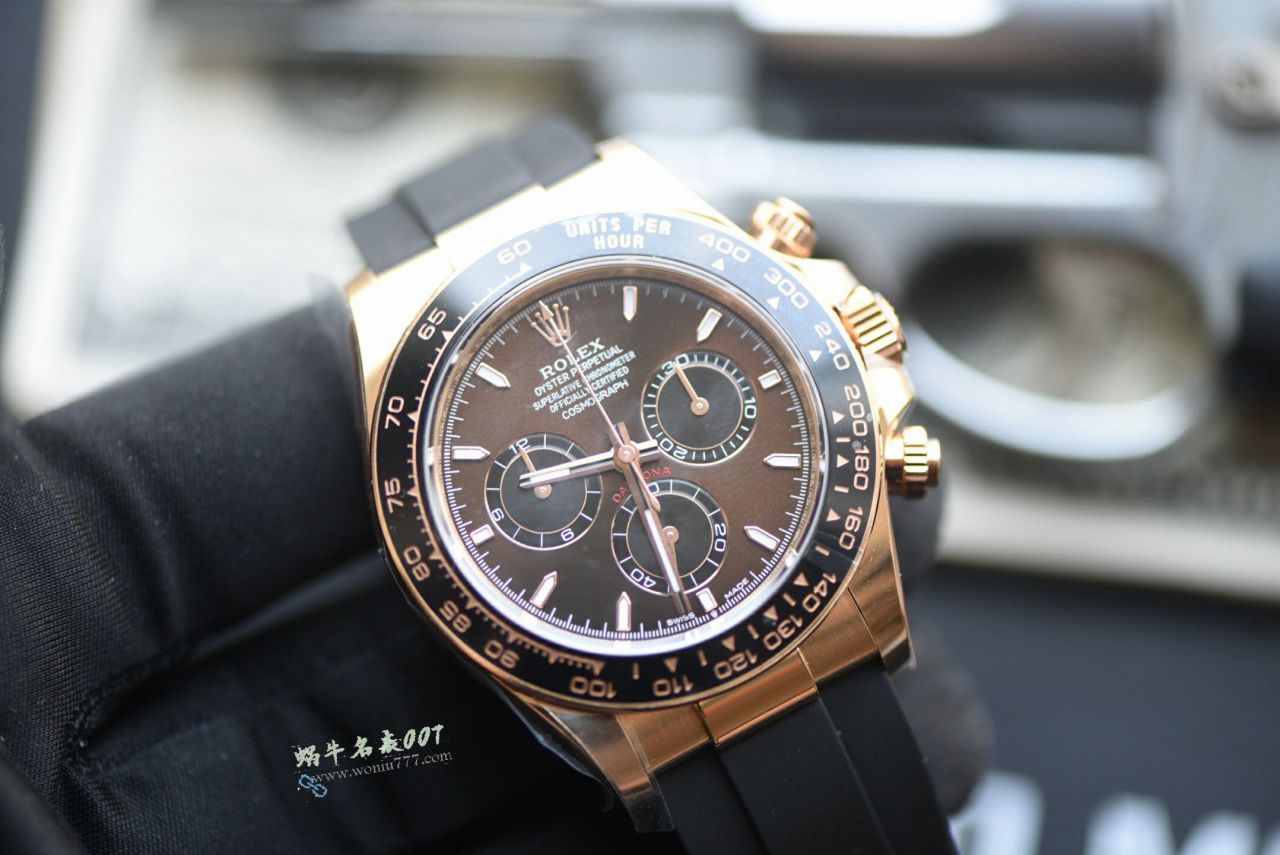 vs Rolex  super  Matching weight version  Daytona  chocolate DIAL  clone watch126515LN-0010 watches  / R979