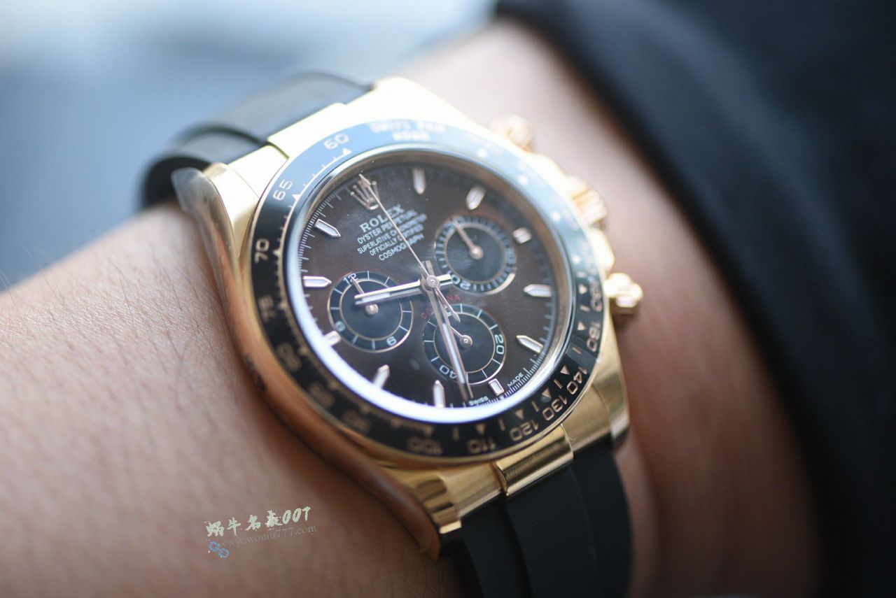 vs Rolex  super  Matching weight version  Daytona  chocolate DIAL  clone watch126515LN-0010 watches  / R979