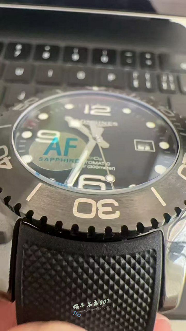 AF Longines Concas 43mm ceramics  clone watchL3.784.4.56.9 watches  / L185