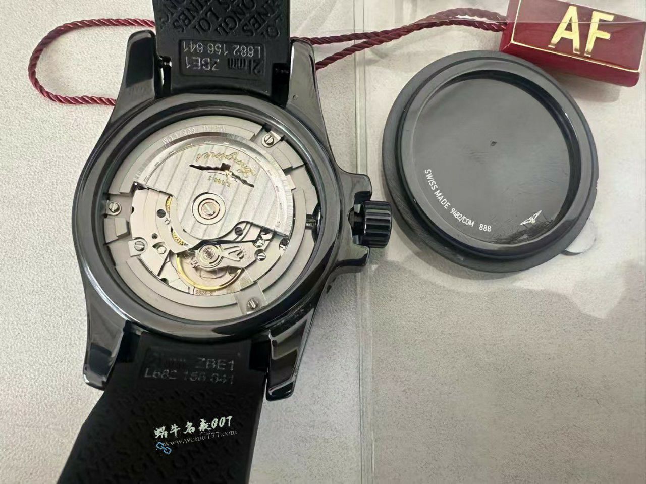 AF Longines Concas 43mm ceramics  clone watchL3.784.4.56.9 watches  / L185
