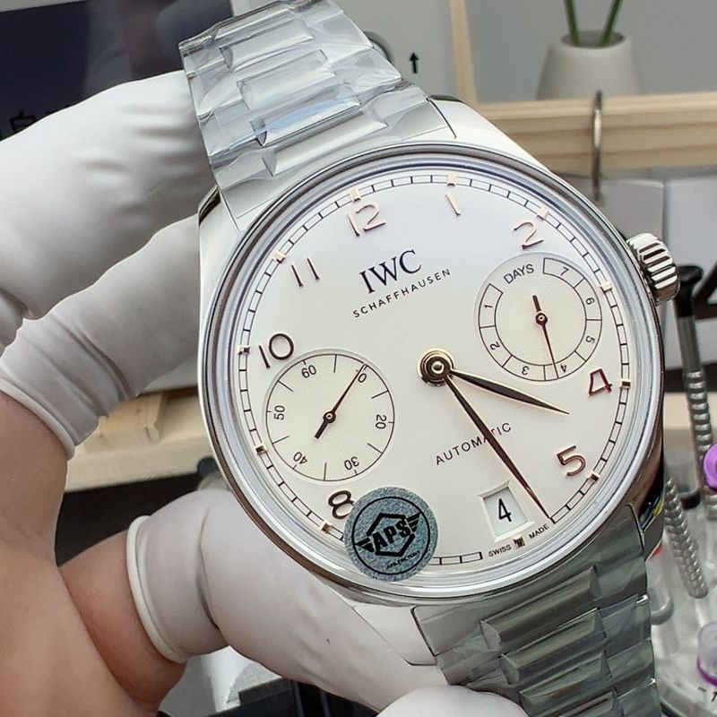 APS IWC  new  Portuguese Seven Days TOP clone watch IW501701 steel belt 版 watches 