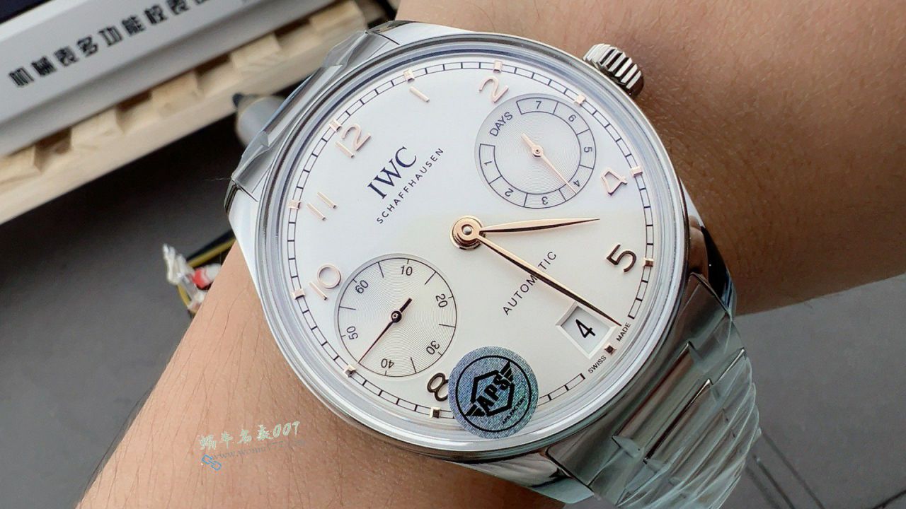 APS IWC  new  Portuguese Seven Days TOP clone watch IW501701 steel belt 版 watches  / WG660