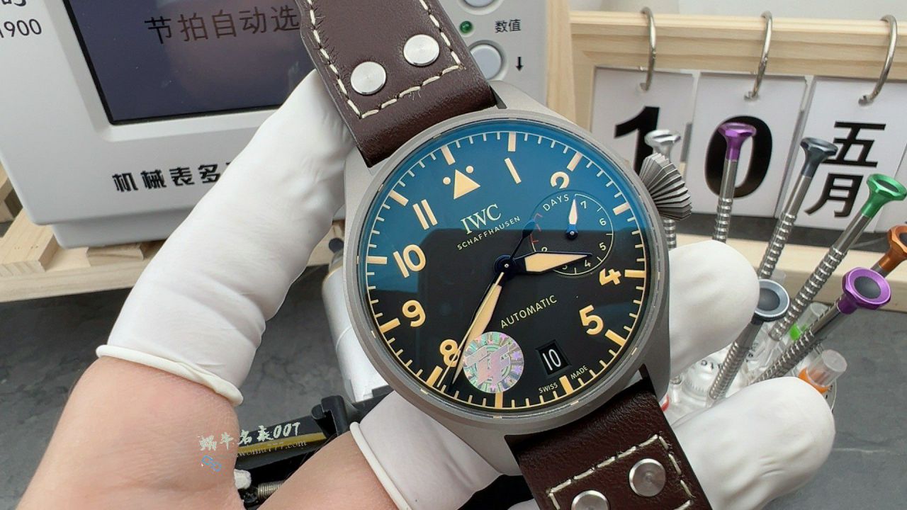ZF IWC Big Pilot  titanium case  watches  / WG661