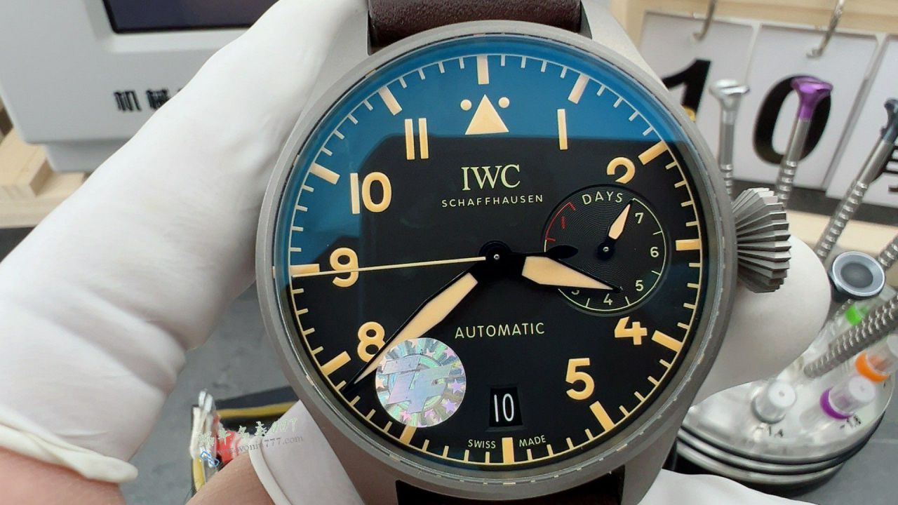 ZF IWC Big Pilot  titanium case  watches  / WG661