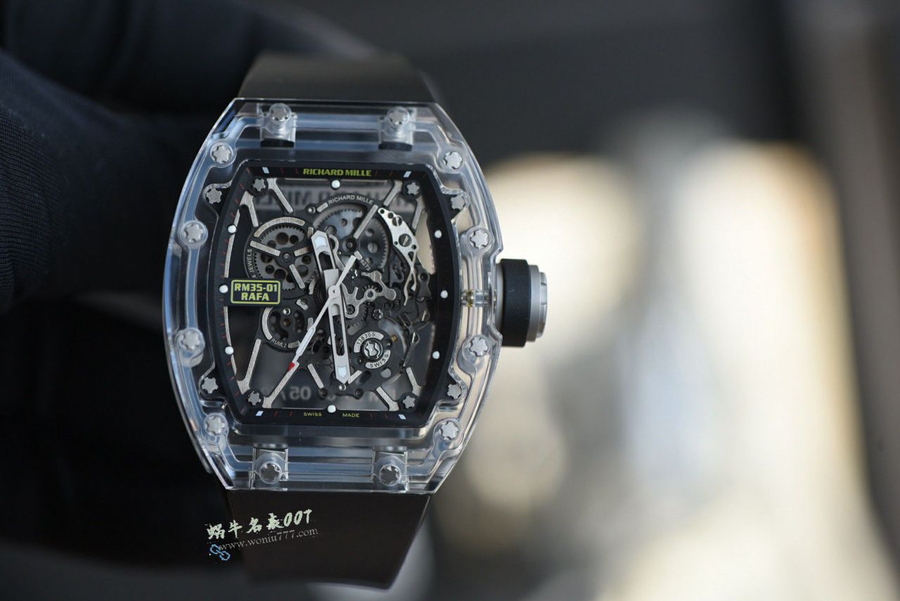 Sonic new product Richard  Miller RM35-01  clone watchAET公司 modified 隐藏版 upgrade 水晶玻璃 watches  / SOAET0351B
