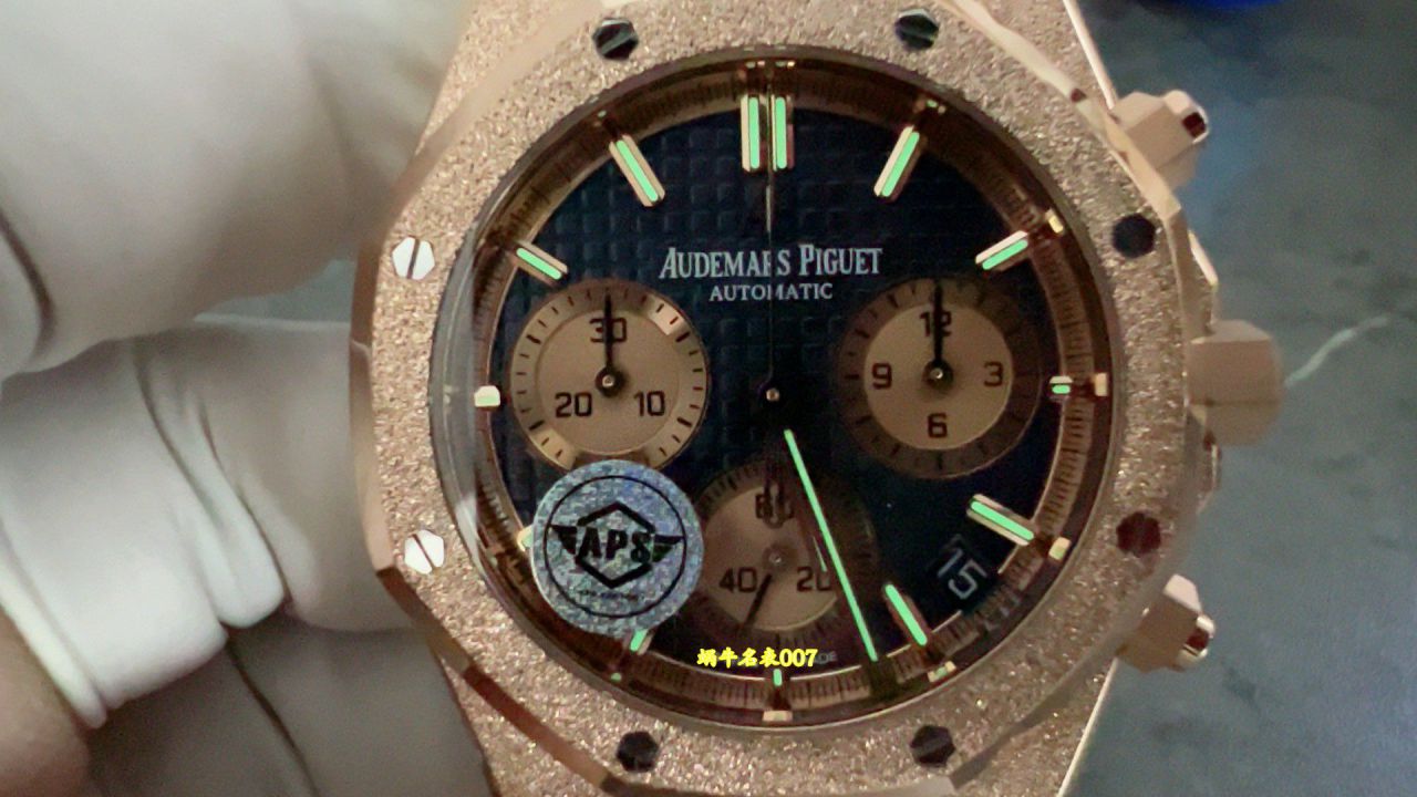 APS Audemars Piguet Royal Oak  series TOP clone watch26239OR.GG.1224OR.01 watches  / AP320