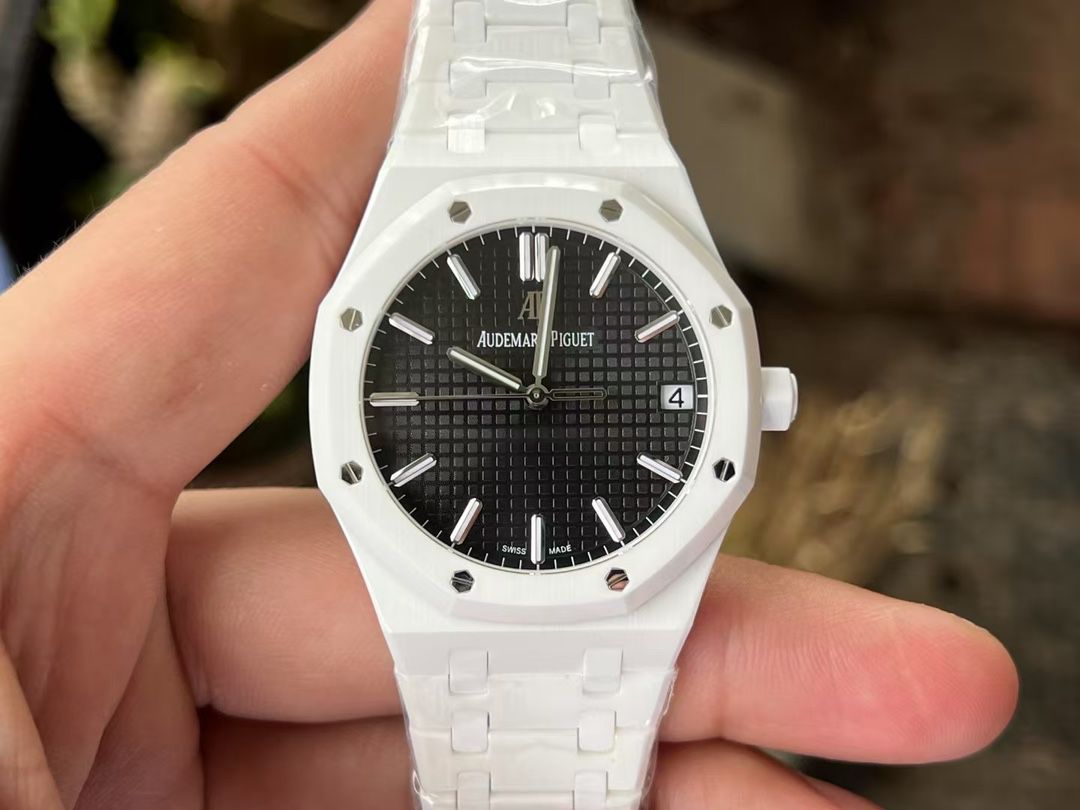 APS new product Audemars Piguetcal.4302 Customized movement 15500 100% ceramic style  watch newest  arrival  / AP322