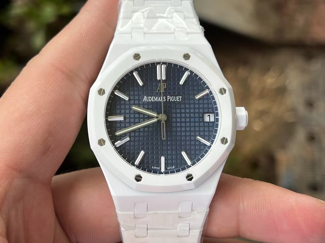 APS new product Audemars Piguetcal.4302 Customized movement 15500 100% ceramic style  watch newest  arrival  / AP322