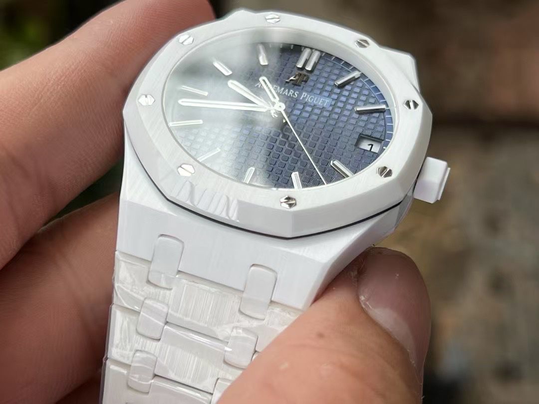 APS new product Audemars Piguetcal.4302 Customized movement 15500 100% ceramic style  watch newest  arrival  / AP322