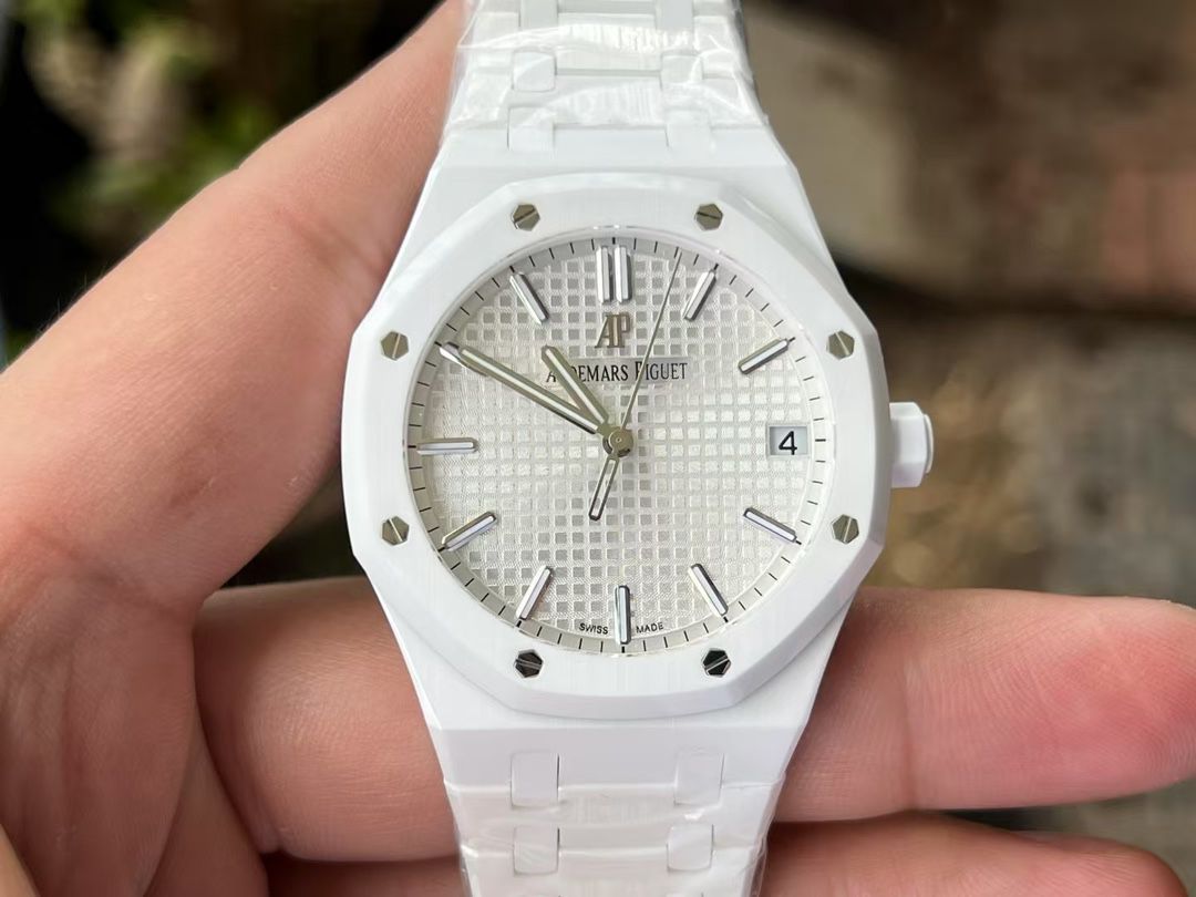 APS new product Audemars Piguetcal.4302 Customized movement 15500 100% ceramic style  watch newest  arrival  / AP322