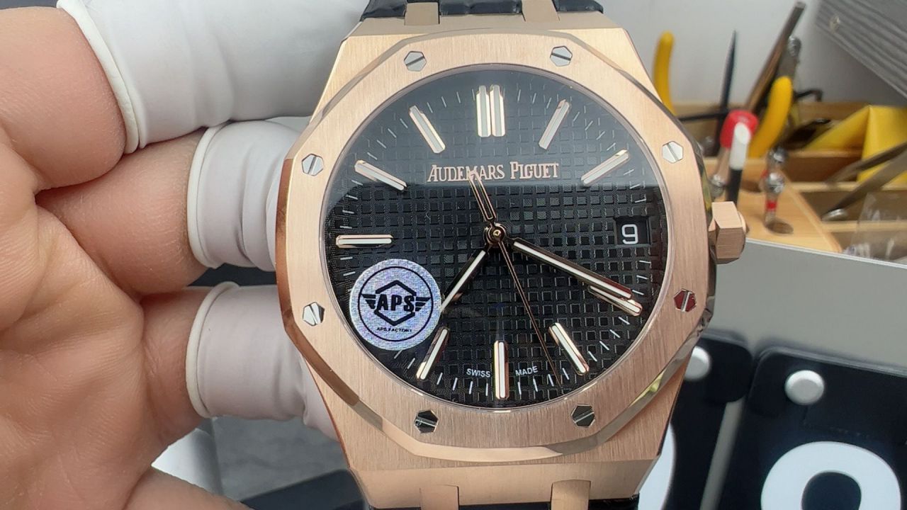 APS Factory Audemars Piguet Royal Oak  clone watch15510OR.OO.D002CR.02 watches  / AP328
