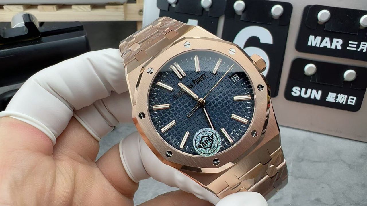 APS Factory Audemars Piguet Royal Oak  clone watch15510OR.OO.D002CR.02 watches  / AP328