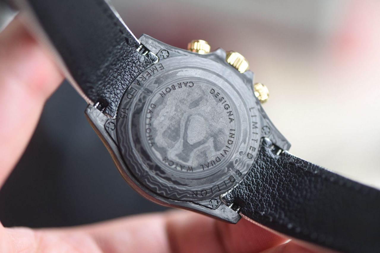  industry Highest Version Diw  Customized version ROLEX  Daytona  clone watch complete carbon fiber case  / R929
