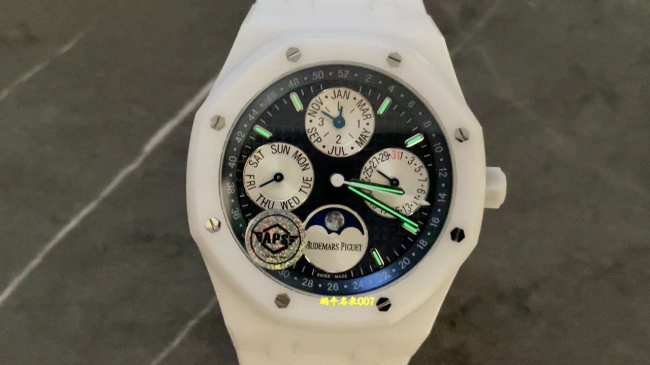APS Audemars Piguet clone watch Royal Oak  Perpetual calendar 26579CB.OO.1225CB.01 watches  / AP329